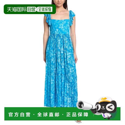 自营Tiare Hawaii Noah Maxi Dress - blue 美国奥莱直发连衣裙