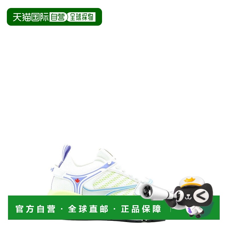 自营dsquared2Dash White Multicolor Sneaker - white 美国奥莱