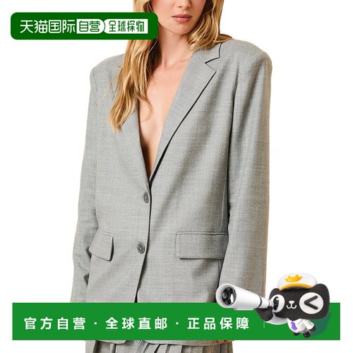 自营Solid & Striped The Warren Wool-Blend Blazer - black 美