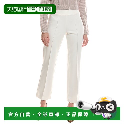 自营Jones New York Pull-On Pintuck长裤-白色 美国奥莱直发