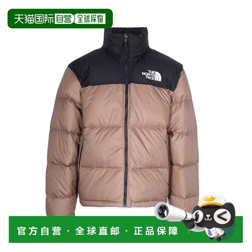 自营the north faceRetro Oversized Puffer Jacket in Mocha Bro