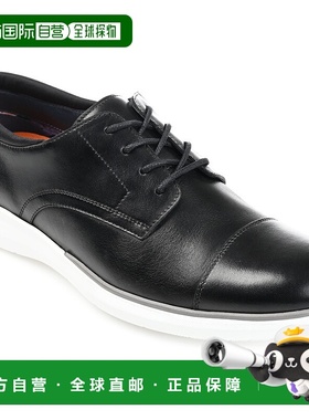 自营 Thomas & Vine Felton 圆头德比鞋 - 黑色 美国奥莱直发