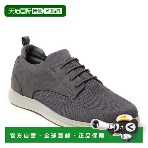 自营Dearfoams 男式 Nash 弹力针织牛津一脚蹬运动鞋 - pavement
