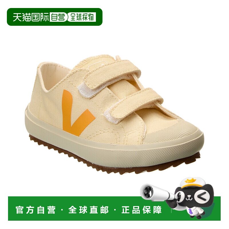 自营veja查看小Ollie帆布运动鞋-米色 美国奥莱直发 - 实物图