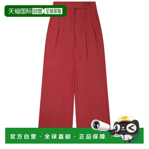 自营alberta ferrettiWide-Leg Tailored Pants With High Waist