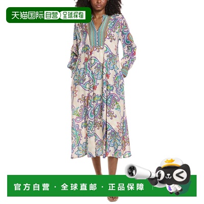 自营Johnny Was Fuji Kimono - white 美国奥莱直发泡泡袖