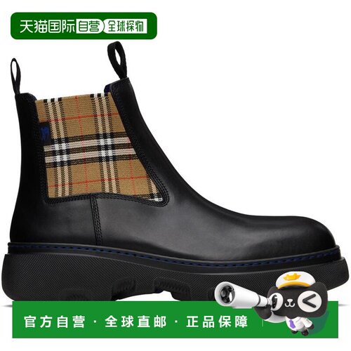 1h可退 【美国直邮】burberry 男士 靴子切尔西靴男靴