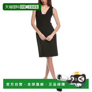 自营 Hugo Boss Datuxa Sheath Dress - black 美国奥莱直发