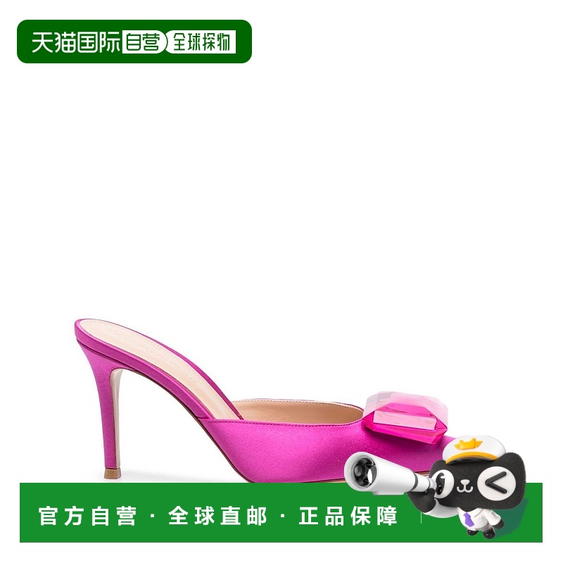 自营 Gianvito Rossi 女款高跟鞋 粉色 - 紫红色 美国奥莱直发