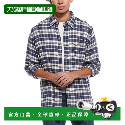 自营Faherty The Movement Flannel Shirt (Tall) - blue 美国奥