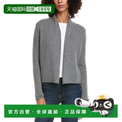 自营InCashmere Cashmere Open Cardigan - gray 美国奥莱直发