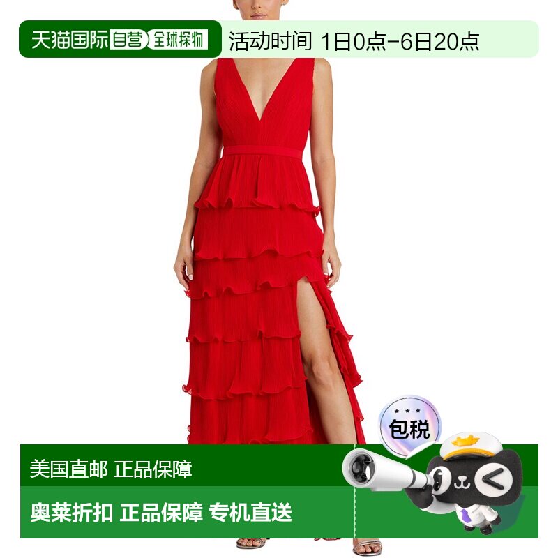 自营mac duggal 女士 礼服/晚装 美国奥莱直发连衣裙长裙图片