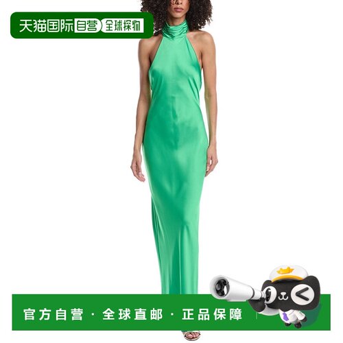自营Ramy Brook Tatiana Gown - green 美国奥莱直发连衣裙长裙