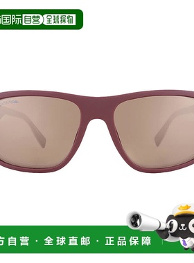 自营Lacoste Brown Square Men's Sunglasses L6057S 601 57 - mu