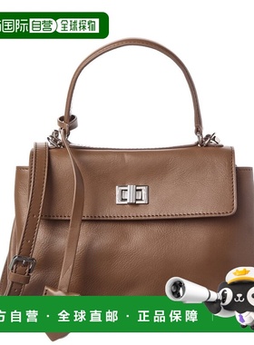 自营Walter Baker Billie Mini Leather Satchel - brown 美国奥