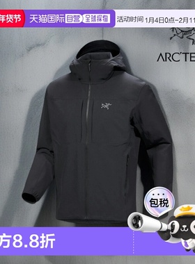 加拿大直邮始祖鸟Gamma Hoody男士防风保暖连帽软壳外套