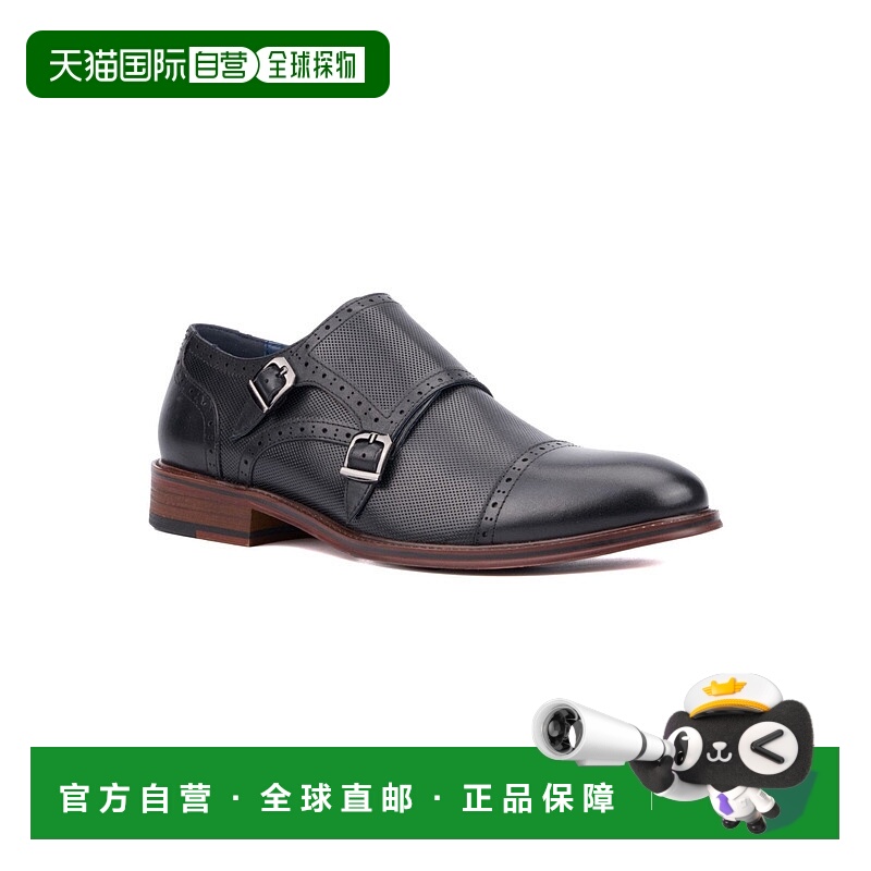 自营 Vintage Foundry Co.VF1548男士黑色皮革僧带正装鞋ZPO3748-