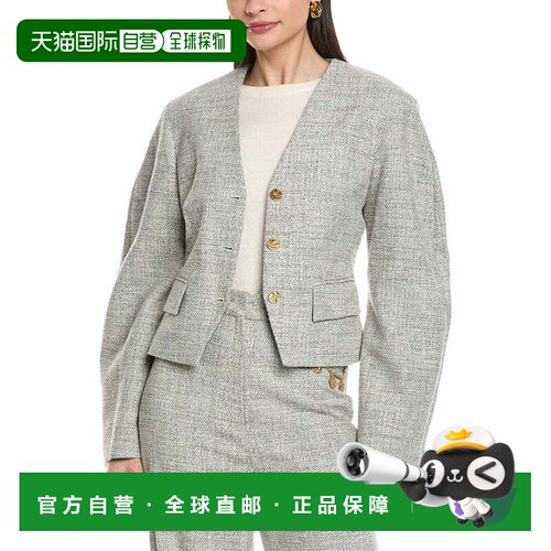 自营NANUSHKA Kiyo Blazer - Black 外套美国直发奥莱