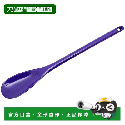 自营 Gourmac 12 英寸三聚氰胺搅拌勺 - 紫色 美国奥莱直发