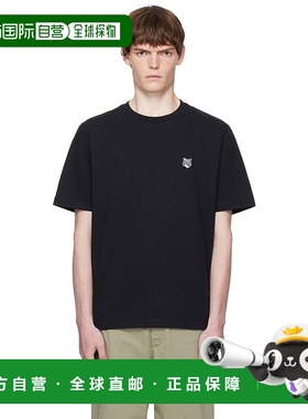 1h可退 香港直邮潮奢 MAISON KITSUNE 男士 黑色 Bold Fox Head P
