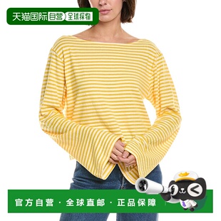 自营MOTHER Denim THE Skipper Bell - Yellow 上衣美国直发奥莱