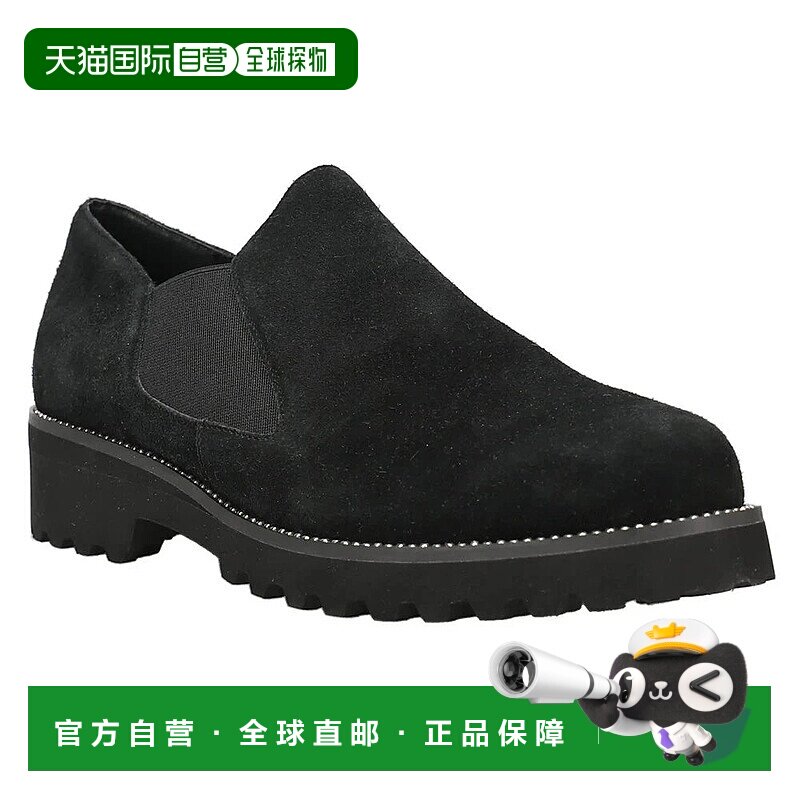 自营Vaneli Zivana Loafers Women's Black Suede Slip On Comfor