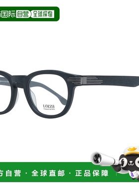 自营 lozzazza 男女通用光学镜架 - 黑色 美国奥莱直发