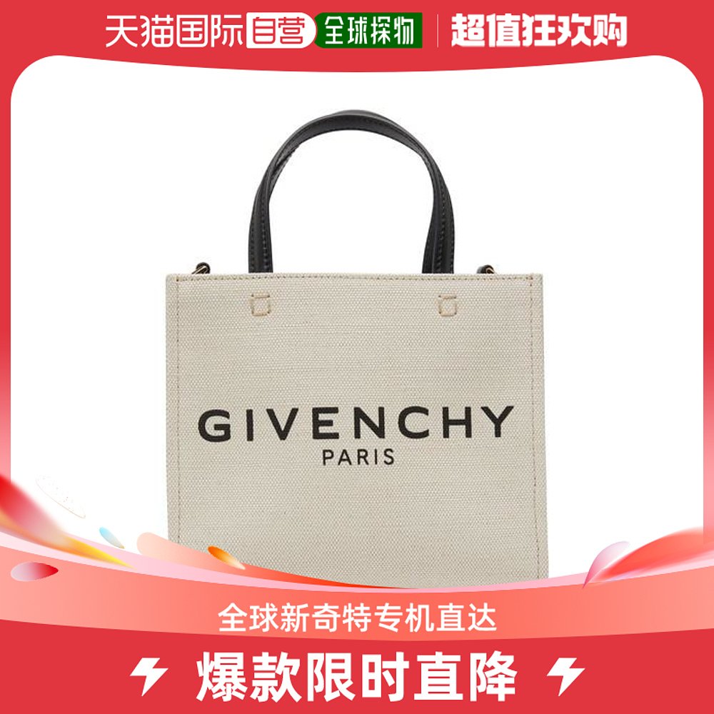 【美国直邮】givenchy女士托特包牛皮真皮帆布包手提包购物袋