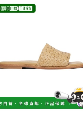 自营freda salvadorFR 274 DA SALVADOR可可皮革凉鞋-米色 美国奥