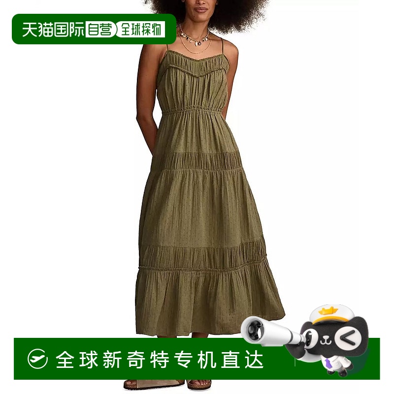 1h可退 【美国直邮】lucky brand 女士 连衣裙修身长裙礼服