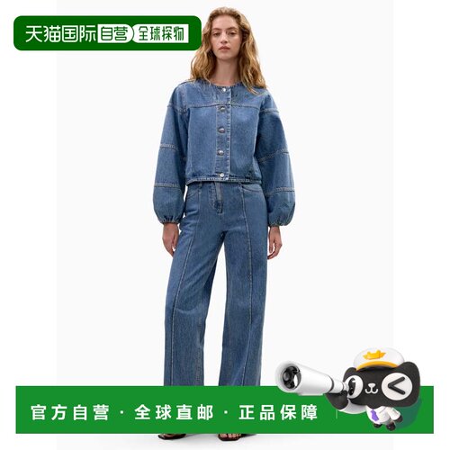 自营rebecca taylorDax牛仔夹克-dax wash 美国奥莱直发