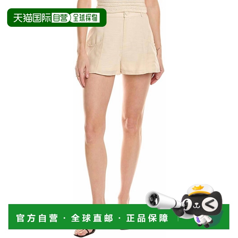自营sadie & sage奶油色Glamping短裤 美国奥莱直发