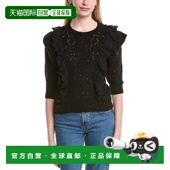 Cashmere Pointelle Blend 自营Autumn Sweater black