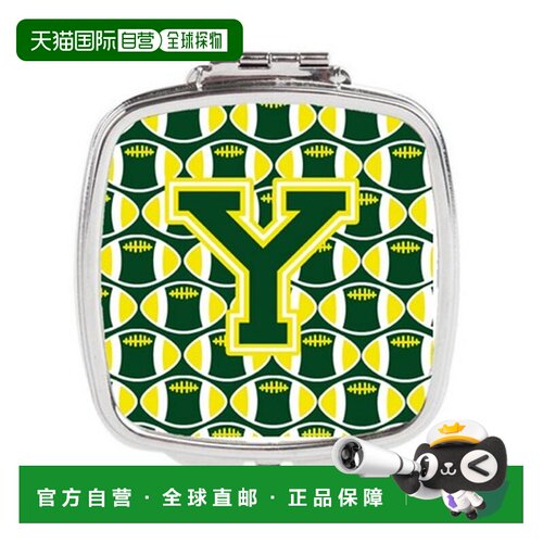 自营 Carolines Treasures CJ1075-YSCM 字母 Y 足球绿色和正品