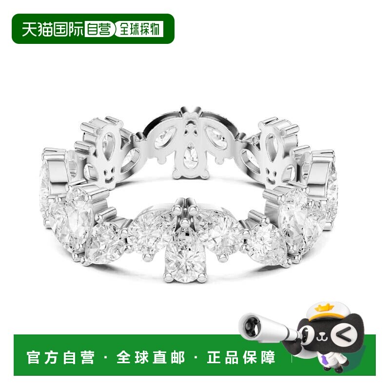 自营vir jewels2.25 cttw Pear Lab Grown Diamond Eternity Ring
