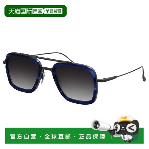 自营 Dita FLIGHT.006 DT 7806-T-BLU-SIL-52中性方形太阳镜-蓝色