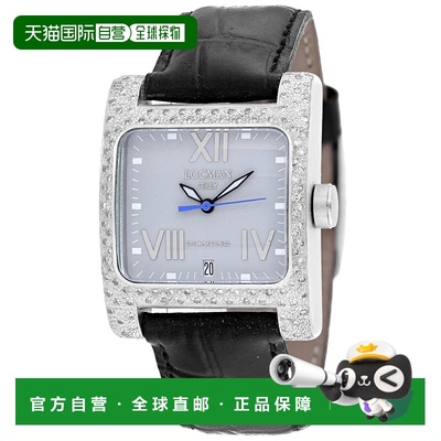 自营Locman女式经典灰色表盘手表-灰色 美国奥莱直发