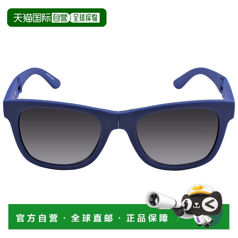 自营Lacoste Grey Gradient Square Unisex Folding Sunglasses L