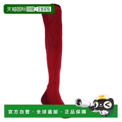 自营salvatore ferragamoFerragamo过膝弹力靴，7 C码-火焰红色