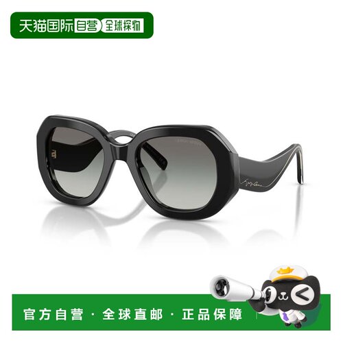 自营giorgio armani0ar8248 Oversized Geometric Black Sunglass