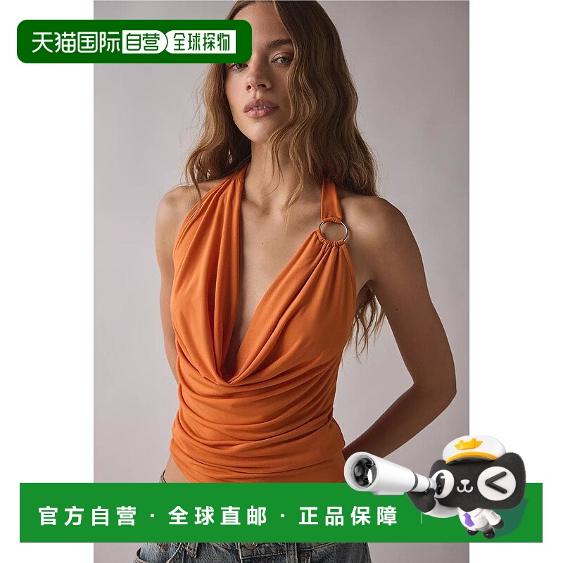 1h可退 【美国直邮】urban outfitters 女士 背心吊带挂脖上衣