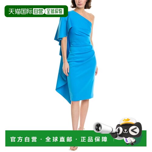 自营Black Halo Odella Cocktail Sheath Dress - blue 美国奥莱