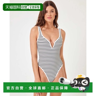 自营l spaceWomen's L*Space Coco One Piece Swimsuit White Bla