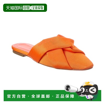 自营salvatore ferragamoFerragamo Grosgrain Mule - orange 美