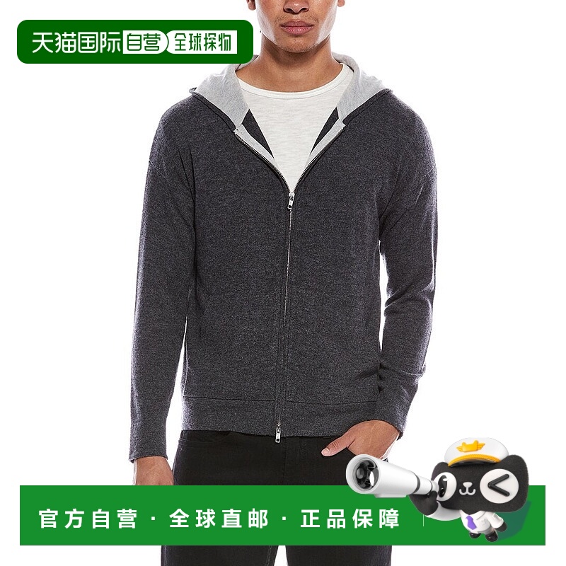 自营Brodie Cashmere Zip Wool & Cashmere-Blend Hoodie - multi