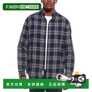 自营WEATHERPROOF VINTAGE Flannel Shirt - blue 美国奥莱直发