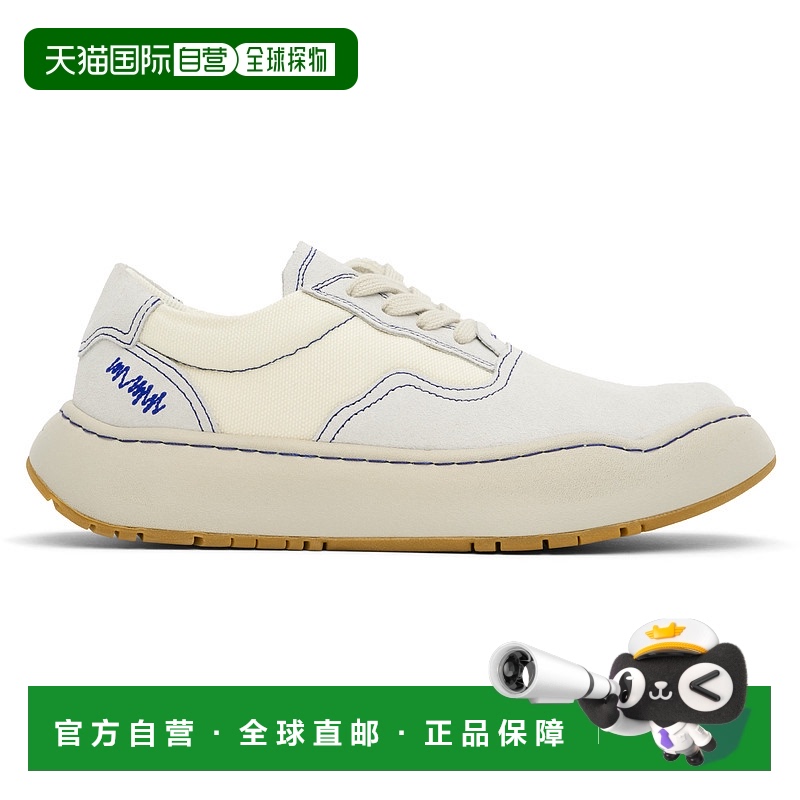 1h可退 香港直邮潮奢 ADER Error 男士 灰白色 Log Dide 运动鞋 B