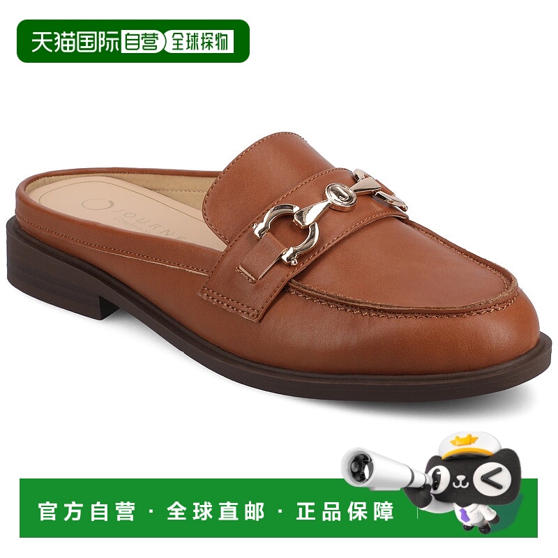 自营journee collectionJournee Women's Rayla Loafers - cognac