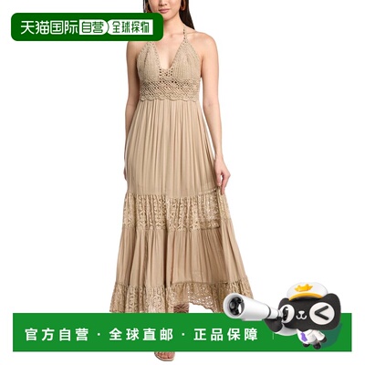 自营Tiare Hawaii Isabella Maxi Dress - brown 美国奥莱直发