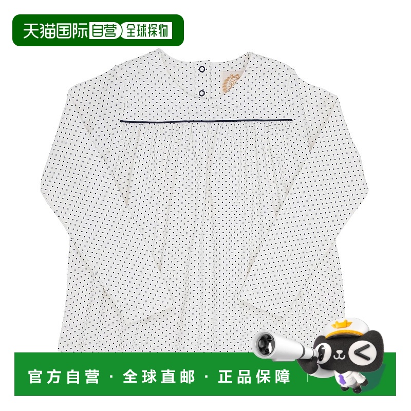 自营 the beaufort bonnet company女孩长袖Dowell日间上衣，棕榈